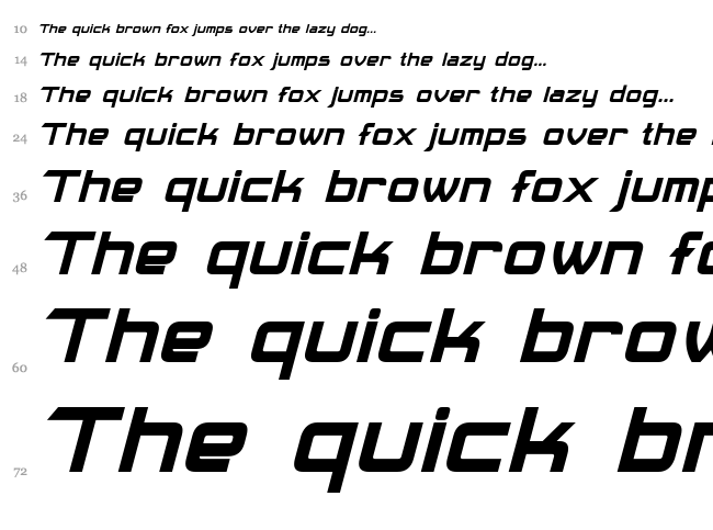 Maximize font waterfall